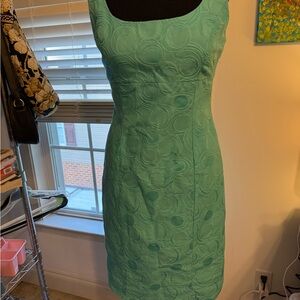 Muse Teal Textured Midi Dress